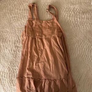 Love Riche Terracotta Midi Dress